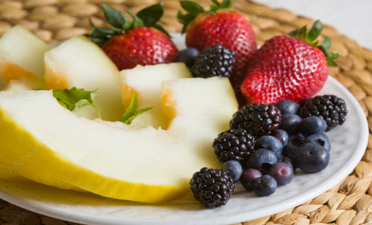 Melon-Berry Fruit Bowl